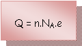 Zone de Texte: Q = n.NA.e